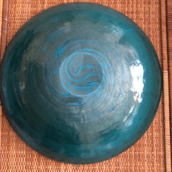 Crate and Barrel Murano Glass Decorative Bowl - Picture 3 of 3
